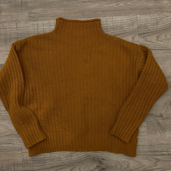 Madewell Women's Turtleneck Sweater w/ buttons on the Side Sz XS - Picture 2 of 8